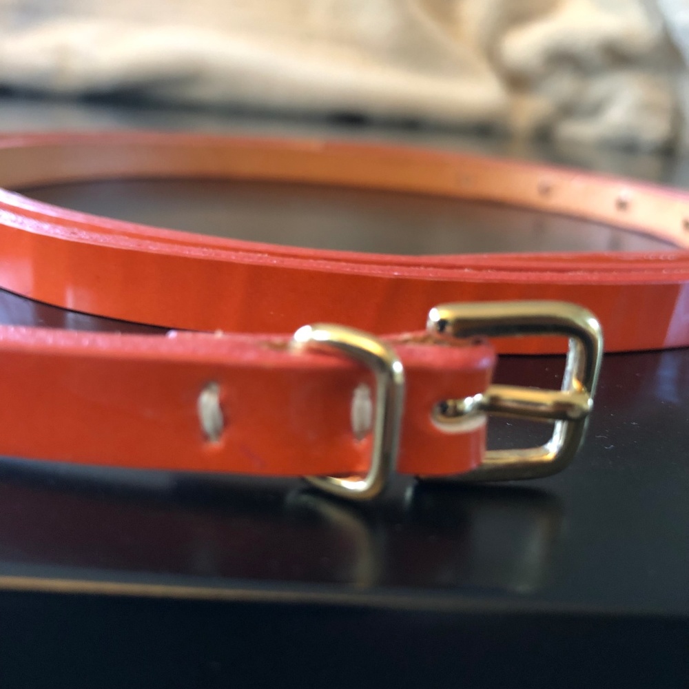 J Crew Patent Leather Double Wrap Belt - Picture 5 of 10